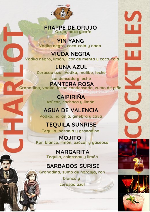 Cócteles Charlot